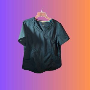 Scrubstar‎ Ultimate Top Size L Black  (E48)